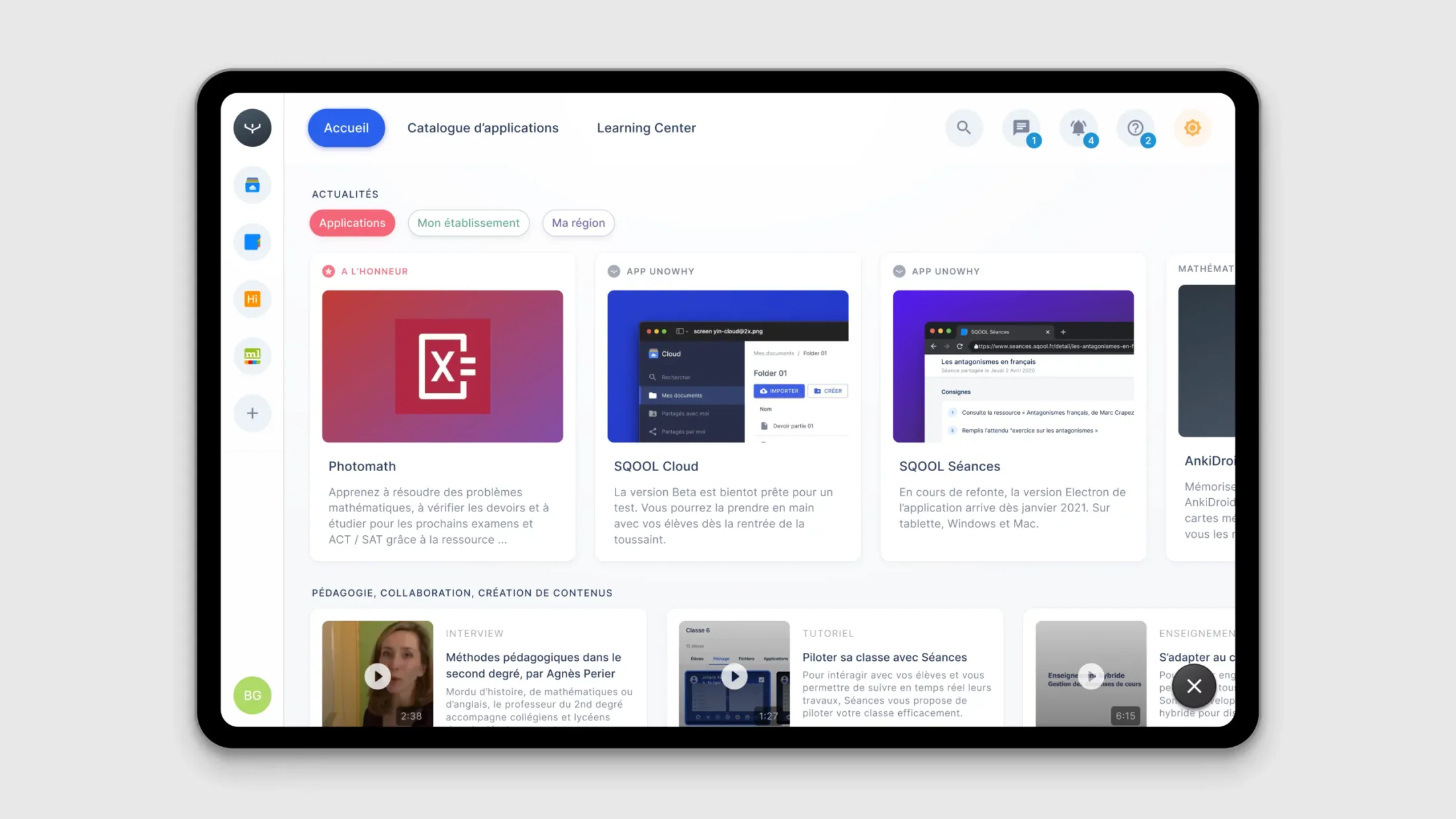 SQOOL Connect (UI)